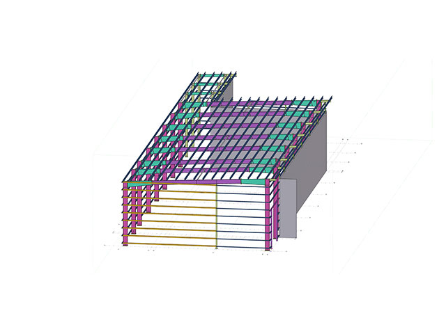 High-Performance General Steel Warehouse in Canada High-Performance General Steel Warehouse in Canada