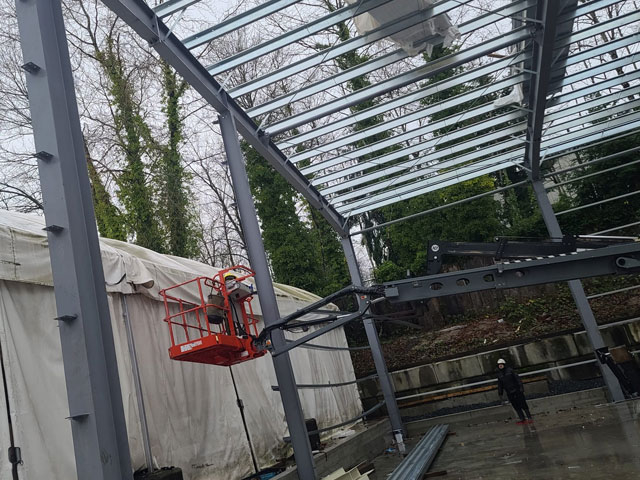 High-Performance General Steel Warehouse in Canada High-Performance General Steel Warehouse in Canada