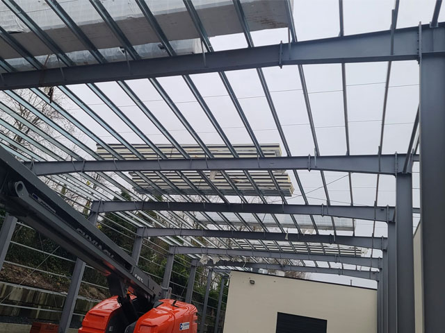 High-Performance General Steel Warehouse in Canada High-Performance General Steel Warehouse in Canada