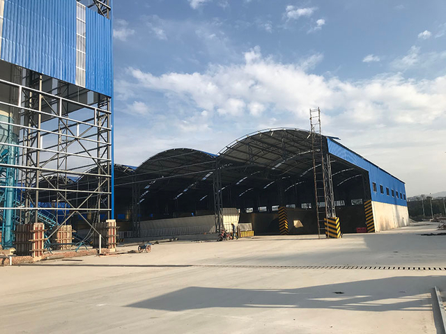 Steel Workshop Building for Highway Bar Processing in China Steel Workshop Building for Highway Bar Processing in China