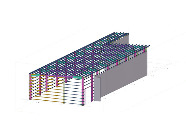 High-Performance General Steel Warehouse in Canada High-Performance General Steel Warehouse in Canada