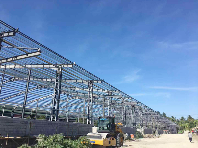 Prefabricated Steel Structure Warehouse in the Philippines Prefabricated Steel Structure Warehouse in the Philippines