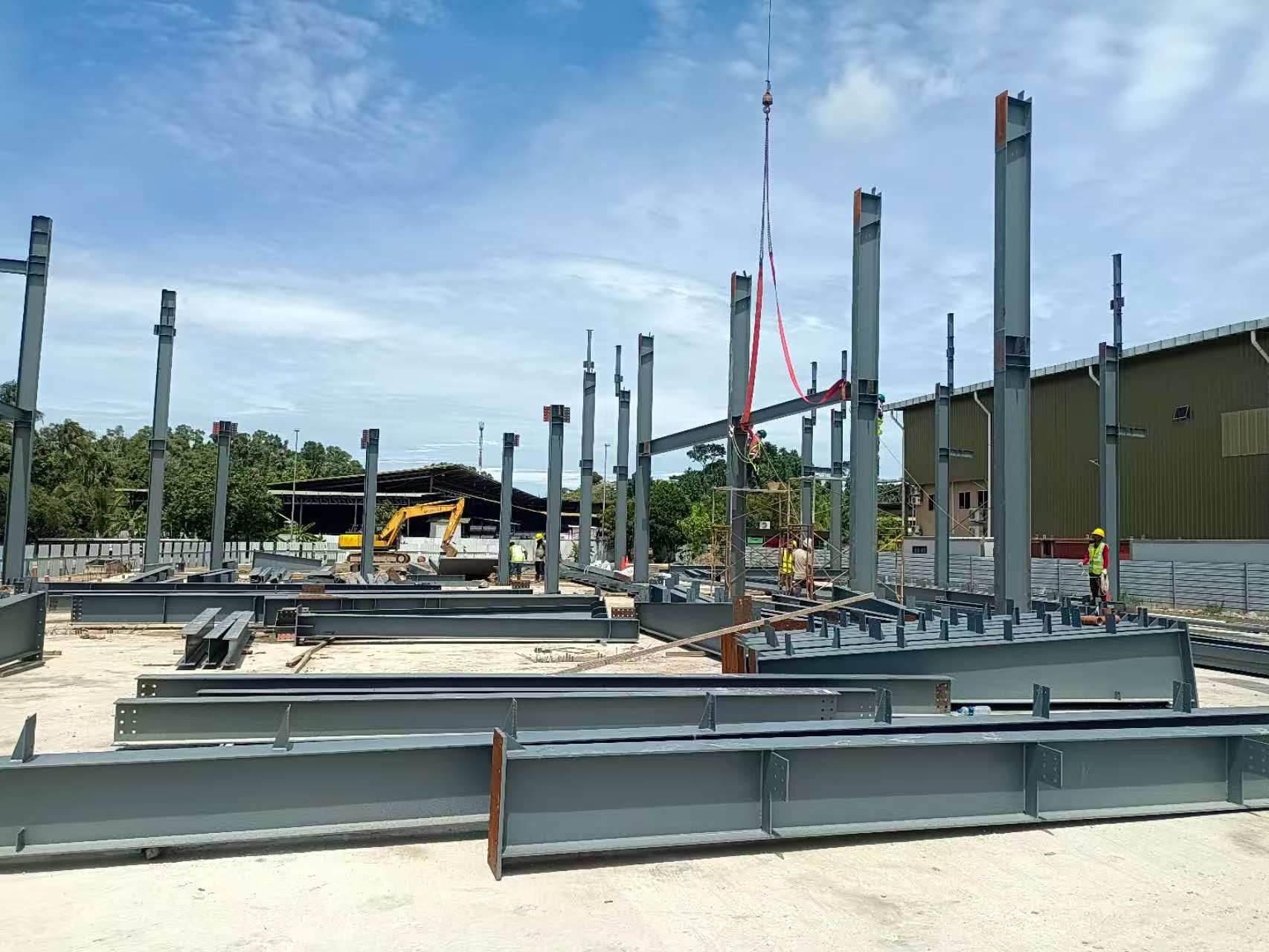 Steel Structure Installation (5) Steel Structure Installation (5)