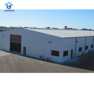  Prefabricated Large Span Steel Structure Warehouse Building