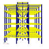 2024 Steel Platform Multi-Level Steel Mezzanine Steel Structure Floor Racking Mezzanine