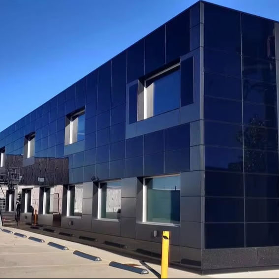 2025 Industrial Workshop Office Installed Panels Developed Solution Integrates High-quality PV Panels Right Into Cladding System