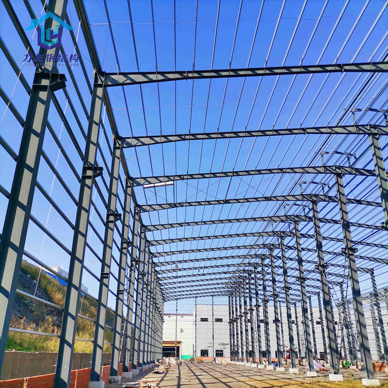 2025 Shopping Mall Spacious Large Span Prefabricated Metal Building Steel Structure Construction Multi-storey Building