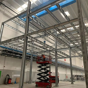 2025 Storehouse Warehouse Depot Depository Depositary Wareroom Steel Construction Galvanized Machine Platform Steel Building
