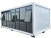 2025 Prefabricated Modular Container House Quick Installation Rockwool Sandwich Panel Container House of Construction Site