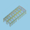 2024 Good Thermal Insulated Prefabricated Building With Crane Beam Metal Framing Work Steel Workshop in Guyana