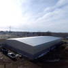 2025 Warehouse Storage Expansion Construction Update Ariel View of the Completed Warehouse Addition for Keene Building Products