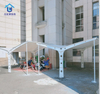 Low Price Light Weight Steel Structure Front Door Canopy for Hotel School Warehouse Workshop Shed Carport Garage Station