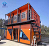 Manufacturer Supply Prefabricated Building/Container Office Flat Pack Container Modern House