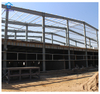 Prefabricated Light Metal Frame Building Steel Structure Industrial Warehouse Commercial Hotel for Sale