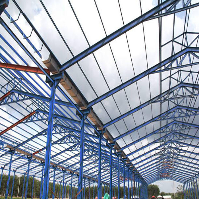 2024 Long Service Life Low/Reduced Cost Triangle Shape Prefab Manufactured Steel Structure Warehouse