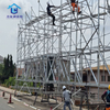 2025 Galvanized Anti-Corrosion Life Span 40 Years Structural Steel Ghana Billboard Outdoor