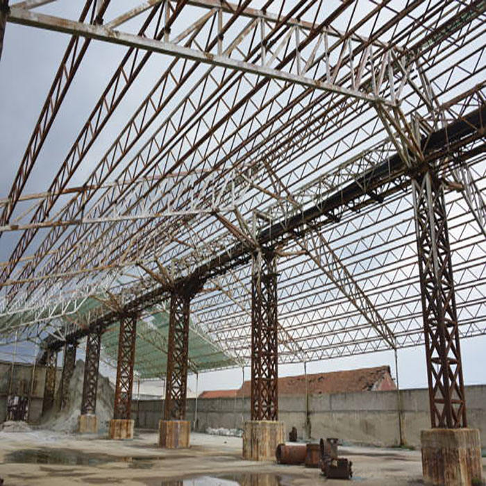 2025 Large Space Steel Frame Construction Factory With Mezzanine