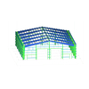 Canada Customized Prefabricated Prefab Hall Building Steel Structure Q355B Heavy Roof Truss Beam Warehouse Workshop Manufacturer