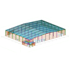 2024 Steel Structure Storage Warehouse Shed Bring With a Office Mezzanine Area Metal Building in USA