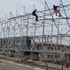 Steel Structure Custom Outdoor Galvanized Maintenance Advertising Business Sign Billboard in Ghana