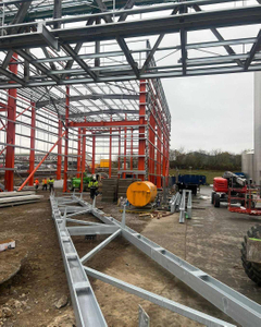 2025 Steel Structures Erection Services Portal Frame Stick Beam Refurbs Stairs Lift Shafts Secondary Steel Works Steel Handrails