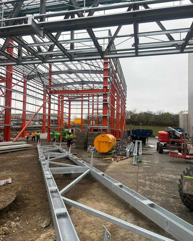 2025 Steel Structures Erection Services Portal Frame Stick Beam Refurbs Stairs Lift Shafts Secondary Steel Works Steel Handrails