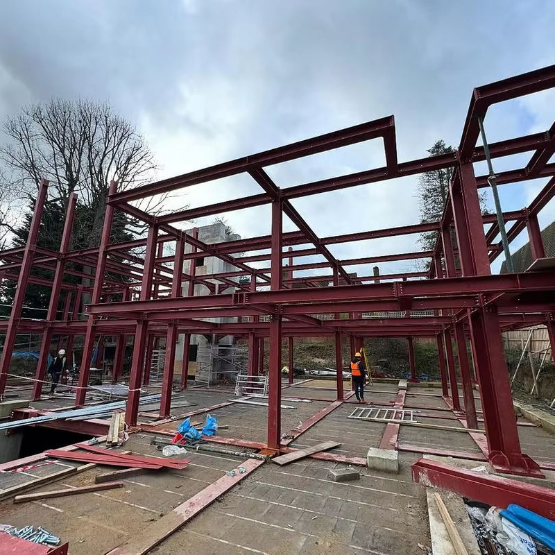 2025 a 3-storey Steel Structure With a Reinforced Basement Designed for Durability Efficiency and Precision