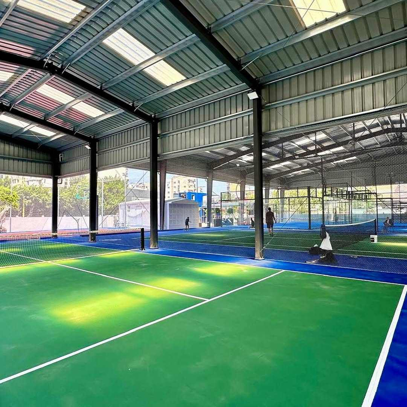2025 Steel Structure Office Building Workshop Steelstructure a Stunning Padel and Tennis Club Specs 2500m2 Chiyah Lebanon