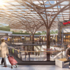 2025 Currently Underway a Glass and Steel Gridshell Canopy for Blackrock Shopping Centre in Dublin