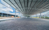 2025 Two Large Farm Sheds Building Measuring Curved Roof Dairy Barn Machinery Shed Size of 144m X 50m X 6m Are Well Underway