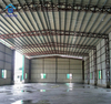 Light Metal Building Construction Frame for Prefabricated Industrial Steel Structure Low Cost Warehouse Factory Garage