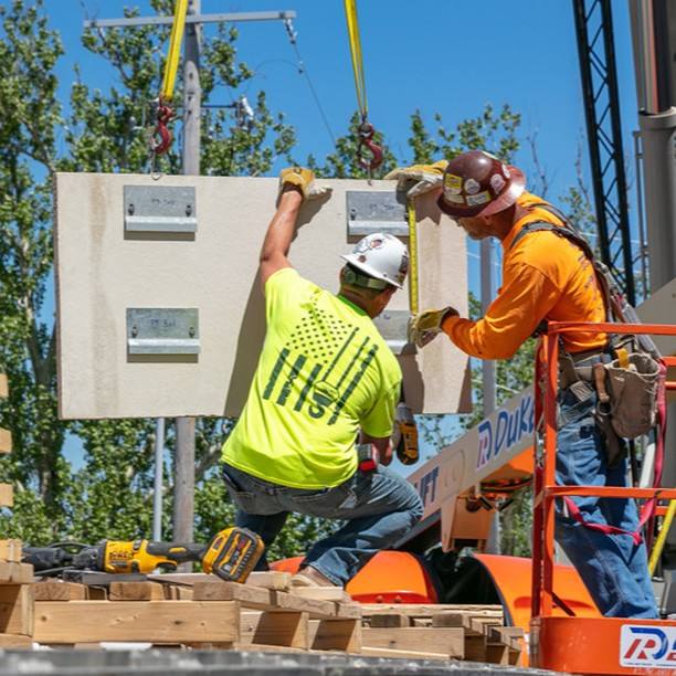 2025 the Project Consists of 174 Arcis Panels Totaling Roughly 4,800 Sq. Ft. Work on the Track System to Support the Panels