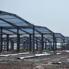 Prefabricated China H Steel Structure Warehouse Large Span Workshop Custom Office Building Factory with Glass Wall