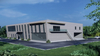 2025 Brunei Steel Structure Car Showroom Connected with Glass and Aluminum Curtain Wall