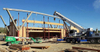 2025 Steel Structure Office Building Impressive Little Kwik-E-Mart Including Two 100ft+ Curved 20x12 Beams