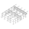 Officebuilding Mixed Use Housing Photo Studio Multi-family Home House Project Steel Construction Extension Warehouse House