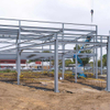 2025 Steel Prefabricated Warehouse Steel Structures Portable Storage Building Engineered Bulk Storage Workshop Garage Shed