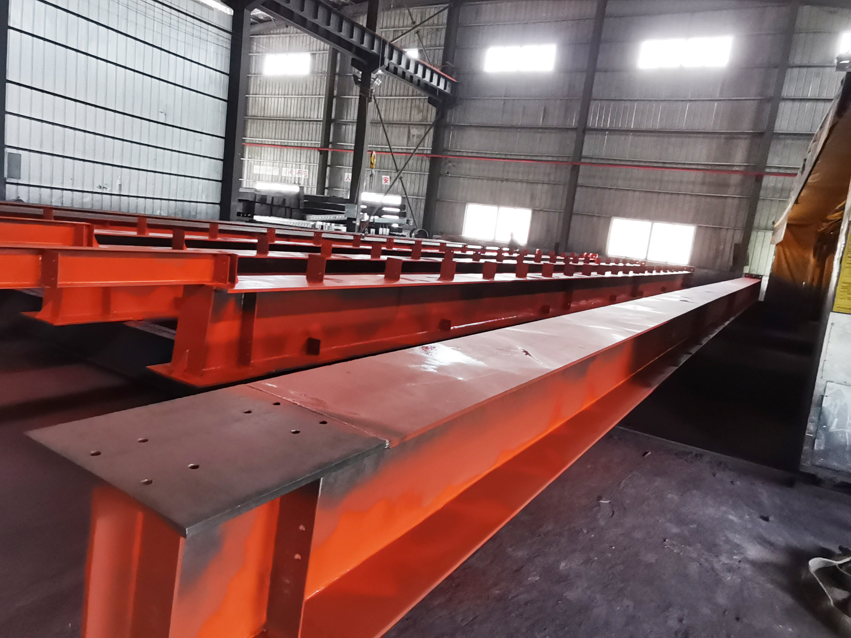 steel structure beam production process1a