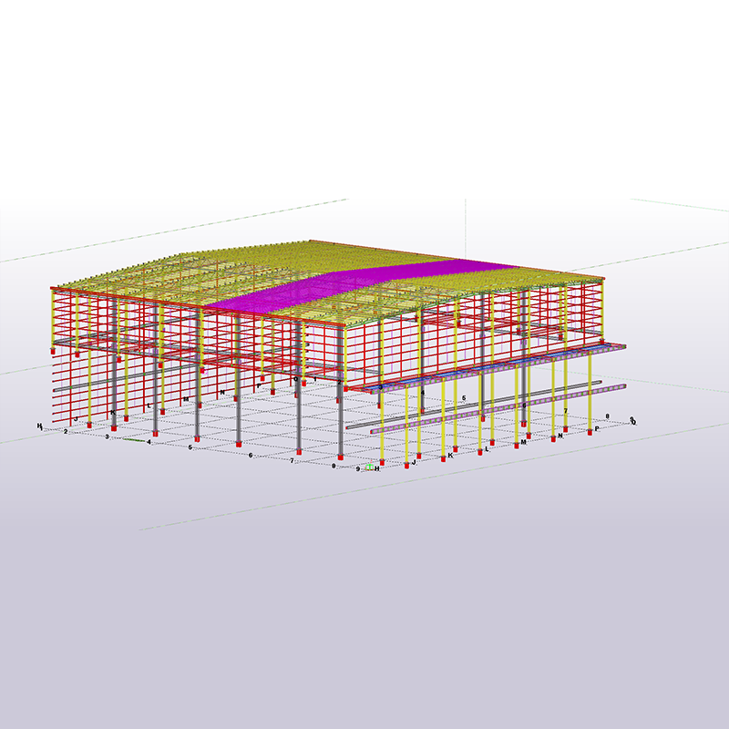 Malaysia Memorial Hall Steel Structure Design