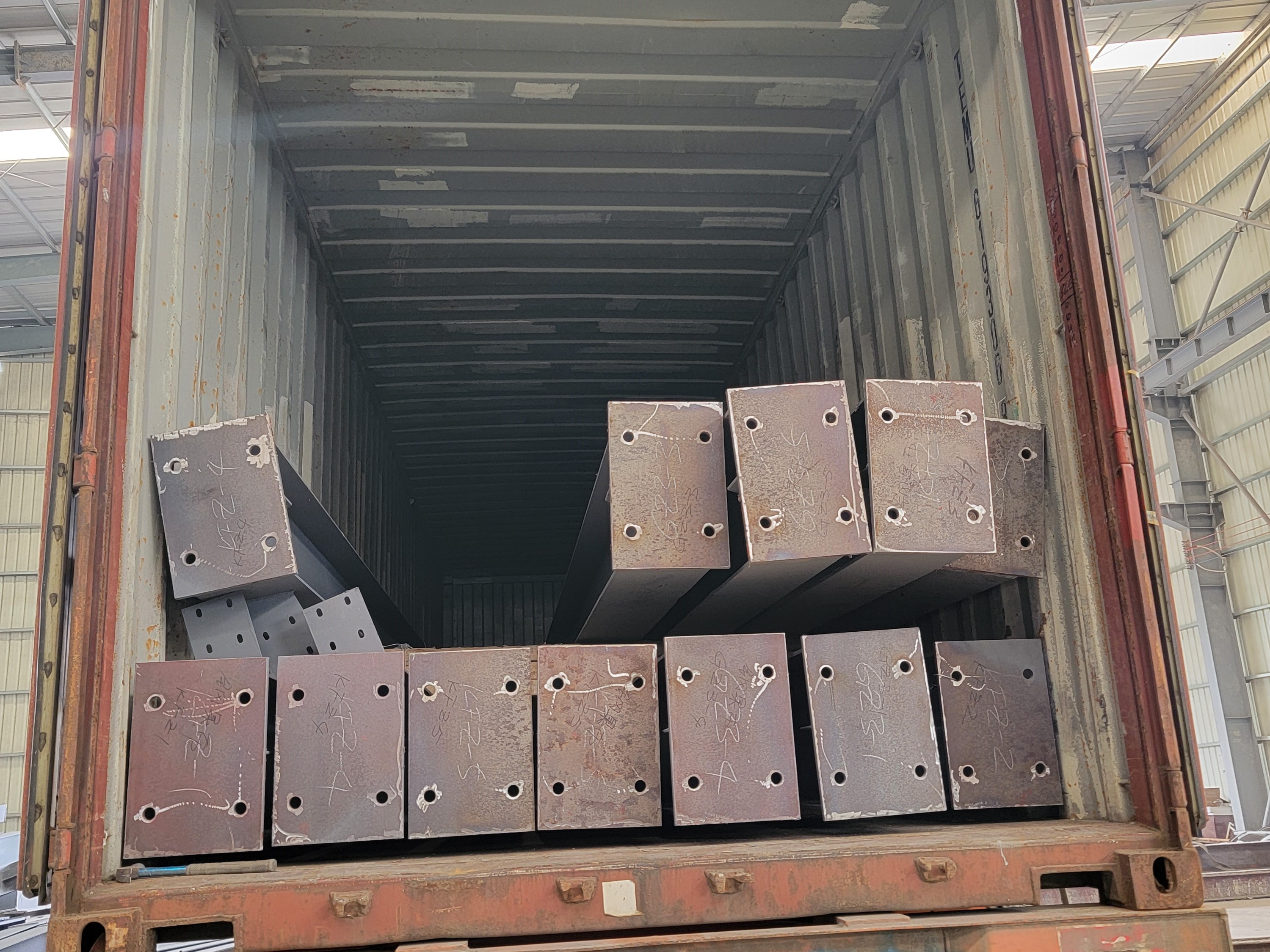 Steel Structure with Steel Ladder Components (2)