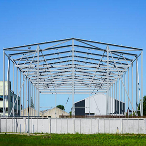 2024 Large Span Large Structure Industrial Building Prefabricated Steel Structure Building Warehouses with Steel Stairs