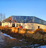 2025 Progress Update Pickleball Court Project Installation of Wall Sheeting, Doors, and windows Is Ongoing Porch Steel Building