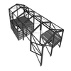 2024 Pillar Post With Metal Sliding Metal Framing Warehouse