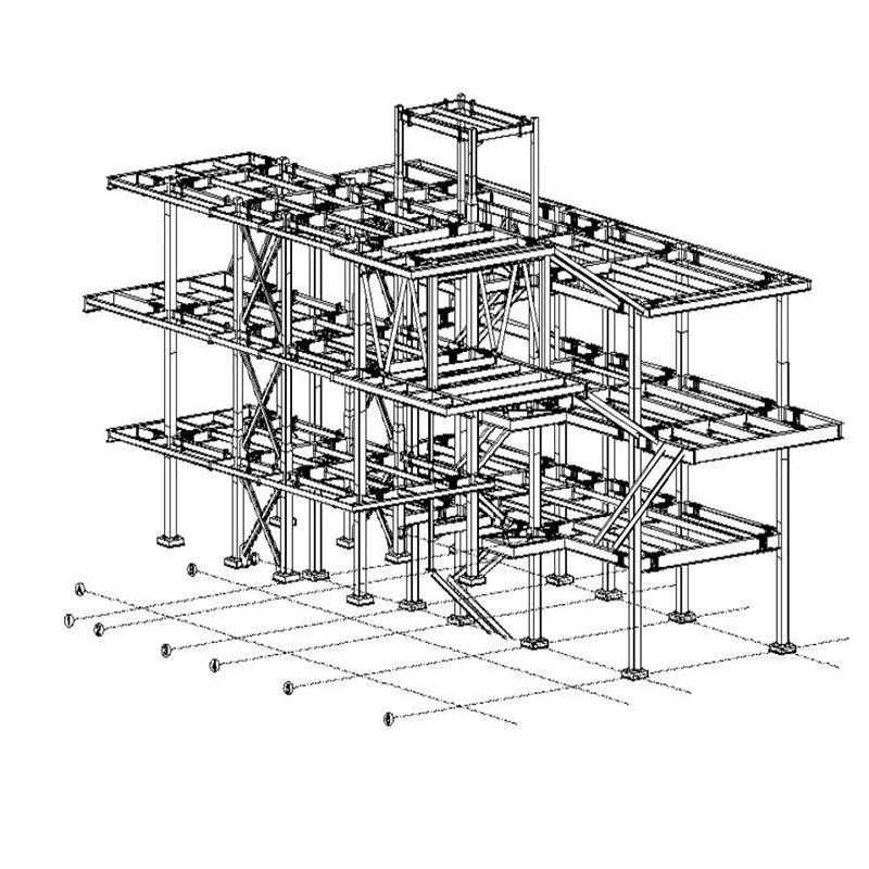 2024 Prefabricated Quick and Convenient Installation Corrugated Steel Sheet Metal Frame Building
