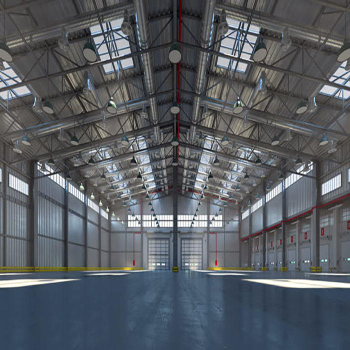 2024 Large Space With Mezzanine Metal Frame Airport Terminal Maintenance Station/Platform Steel Structure Hangar