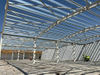 2025 2nd Stage 1,800 M2 Steel Construction Roof Construction Work Industrial Zone to Replace Prefabricated Roof Steel Building