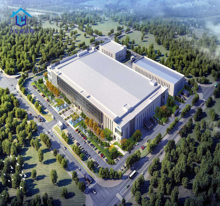 Light Steel Structure Building Workshop Prefabricated Construction Precast Design for Industrial Prefab Warehouse