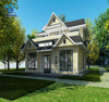 Furnished Light Steel Structure Prefabricated Luxury Villa Prefab House