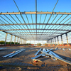 2024 Prefab Hot Dip Galvanized Steel Frame House Prefab Steel Structure Steel Warehouse with Checkered Plate Stairs