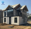 Steel Structure Villa Prefab Building Integrated House Light Steel House